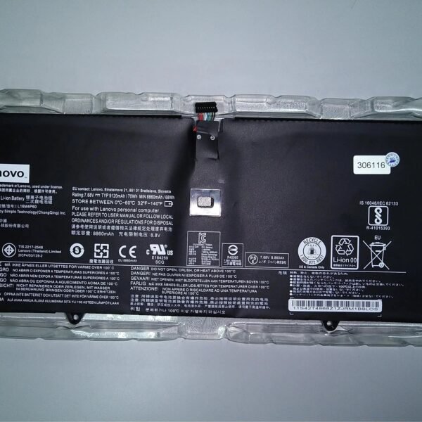 Original Lenovo 5B10N01565 Laptop Battery, 7.68V 9120mAh for Lenovo 80Y70023C