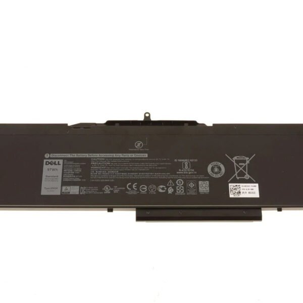 Original Dell 1FXDH Laptop Battery, 11.4V 97Wh for Dell Latitude 15