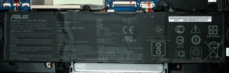 Original ASUS TM420 Laptop Battery, 11.55V 3640mAh for A413FF