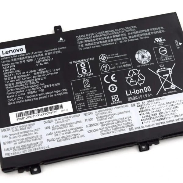 Original Lenovo L480 Laptop Battery, 11.1V 4080mAh for ThinkPad L14