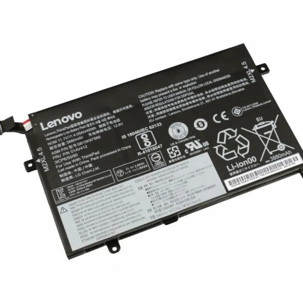 Original Lenovo E470 Laptop Battery, 10.95V 4110mAh for ThinkPad E470