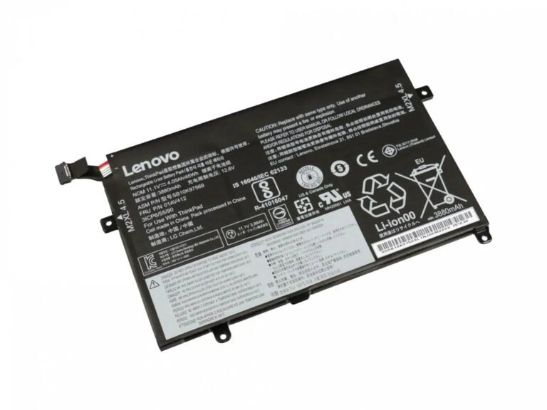 Original Lenovo E470 Laptop Battery, 10.95V 4110mAh for ThinkPad E470