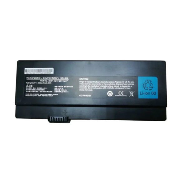 MSI BTY-S38 Laptop Battery, 14.8V 29.6Wh for X30-S