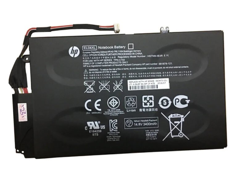 Original HP EL04 Laptop Battery, 14.8V 3100mAh for Envy 4-1026TX