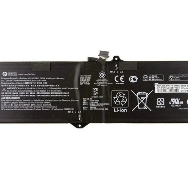 Original HP OL02XL Laptop Battery, 7.4V 4450mAh for HP 1011