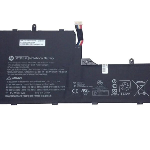 Original HP WO03XL Laptop Battery, 11.1V 2950mAh for Pavilion 13-P100ED