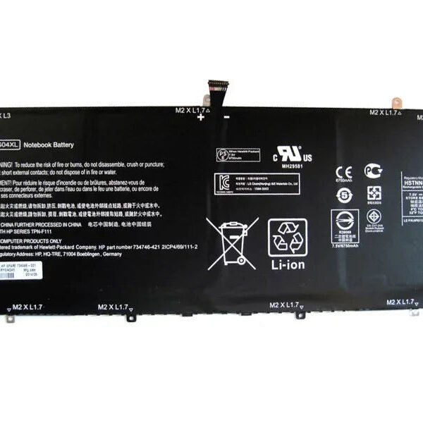 Original HP RG04XL Laptop Battery, 7.5V 6750mAh for Hp Spectre 13-3000EA
