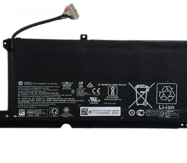 Original HP PG03XL Laptop Battery, 11.55V 4545mAh for Pavilion 15-DK0000NE