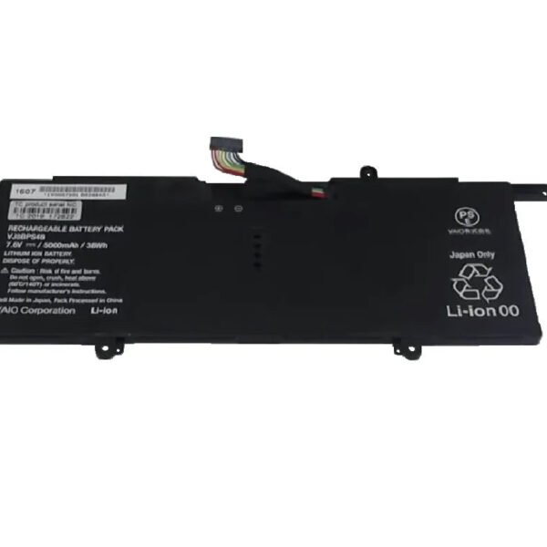 Compatible Sony VJ8BPS48 Laptop Battery, 7.6V 5000mAh for Sony VAIO S11