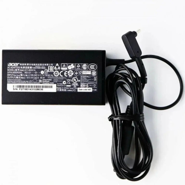 Original Acer C720 Laptop Charger, 65W 19V for A315-53-57R2