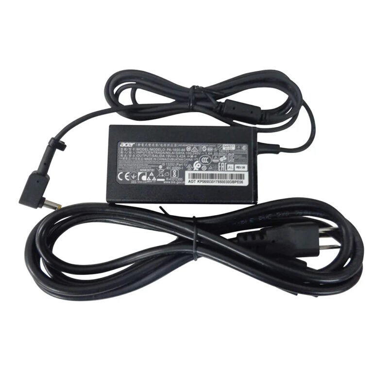 Original Acer PA-1650 Laptop Charger, 65W 19V for Aspire V5-122