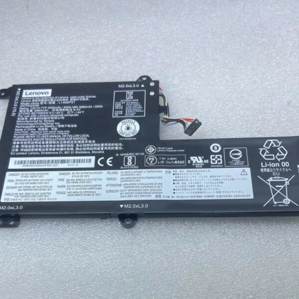 Original Lenovo L14L2P21 Laptop Battery, 7.4V 4050mAh for Lenovo IdeaPad 320S-15IKB(80X5/81BQ)