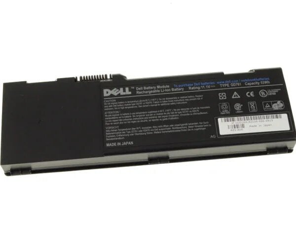 Original Dell E1505 Laptop Battery, 11.1V 4800mAh for Inspiron E1505