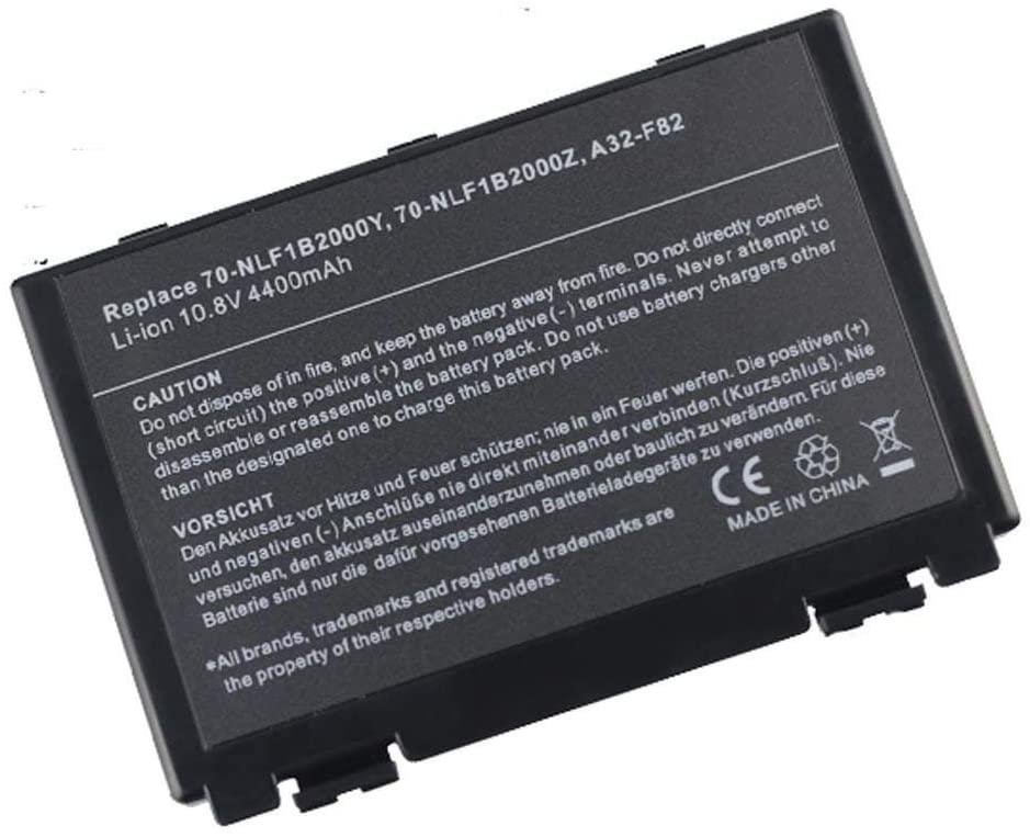product-6863 Compatible ASUS F83S Laptop Battery, 11.1V 4400mAh for F83S K61