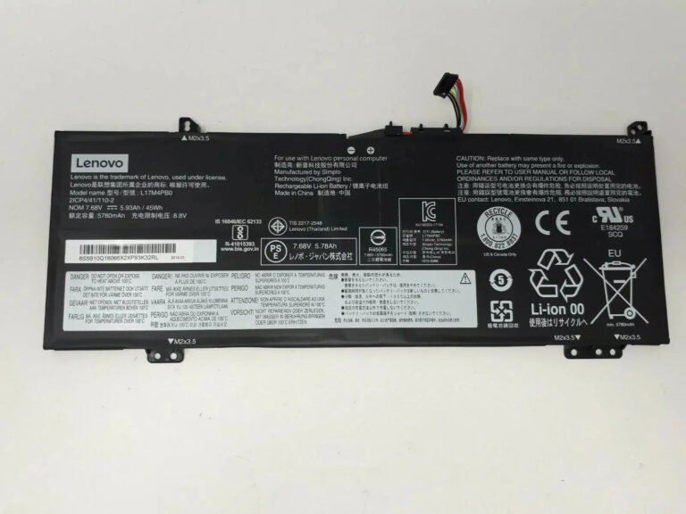 Original Lenovo L17C4PB0 Laptop Battery, 7.68V 5928mAh for Yoga 530-14IKB
