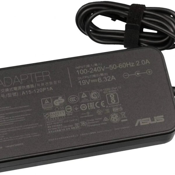 Original ASUS FX505DY Laptop Charger, 120W 19V for FX505DY-BQ001T
