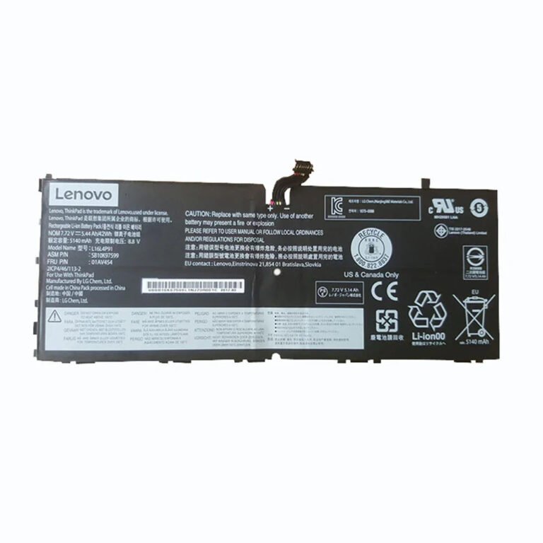 Original Lenovo 01AV453 Laptop Battery, 7.68V 42Wh for ThinkPad X1 Tablet 2018