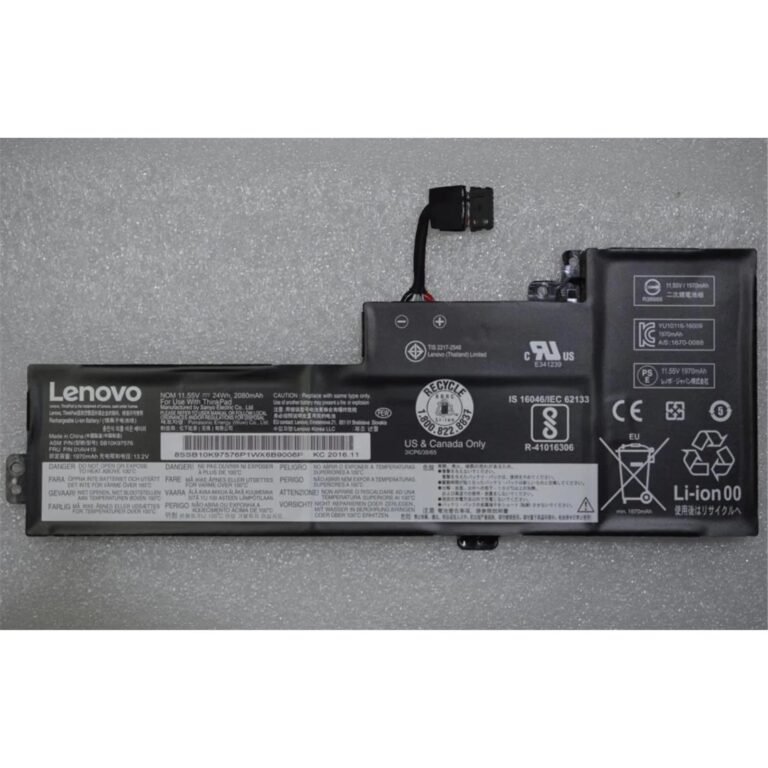 Original Lenovo T480 Laptop Battery, 11.55V 2100mAh for ThinkPad A475 20KLCTO1WW