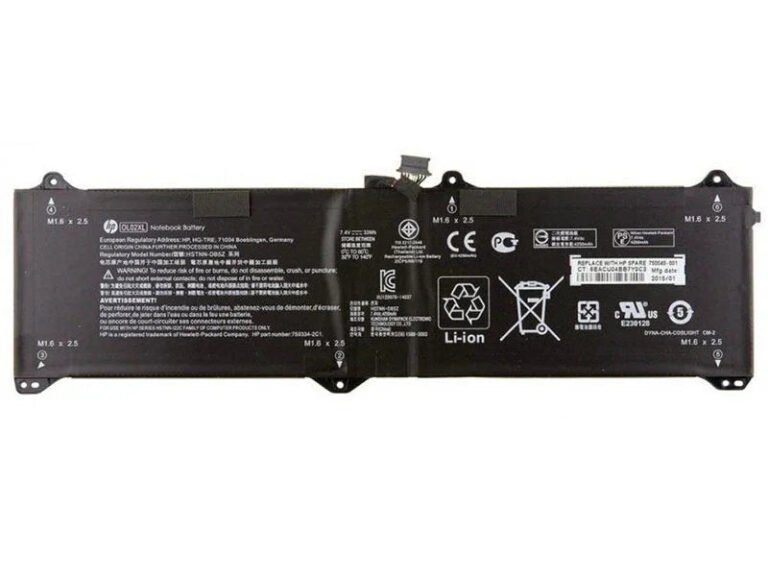 Original HP OL02XL Laptop Battery, 7.4V 33Wh for G1 Elite