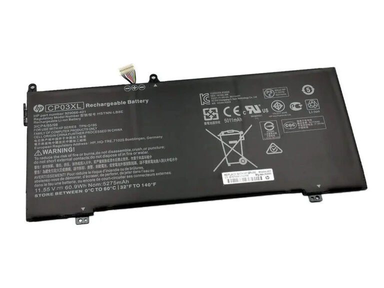 Original HP CP03XL Laptop Battery, 11.55V 5275mAh for Spectre X360 13-AE000NC
