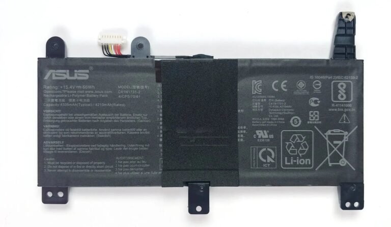 Original ASUS GL504G Laptop Battery, 15.4V 4335mAh for C41N1731-2