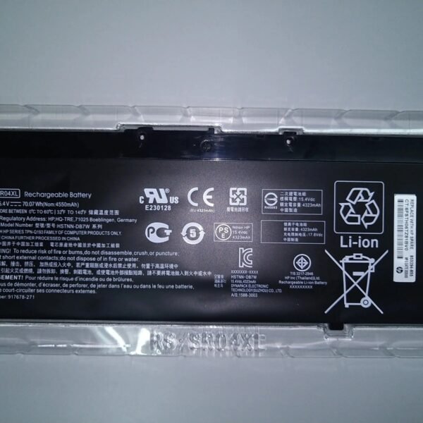 Original HP SR04XL Laptop Battery, 15.4V 4550mAh for Omen 15 CE-002NG