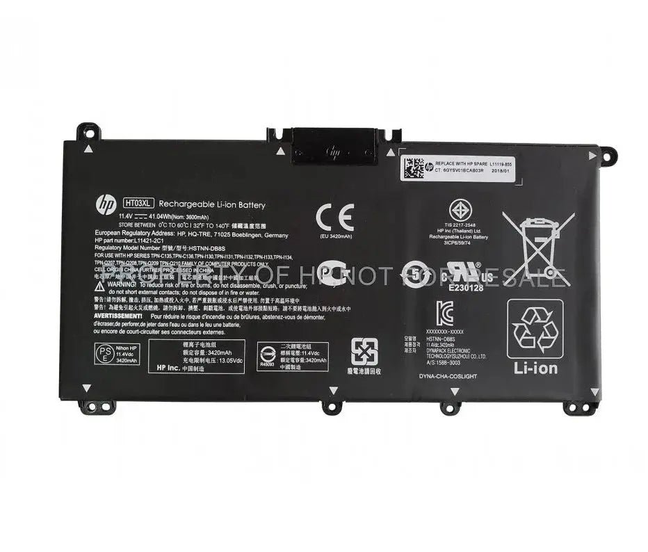 product-7532 Original HP HT03XL Laptop Battery, 11.4V 3600mAh for Pavilion X360 14-DH1039TX