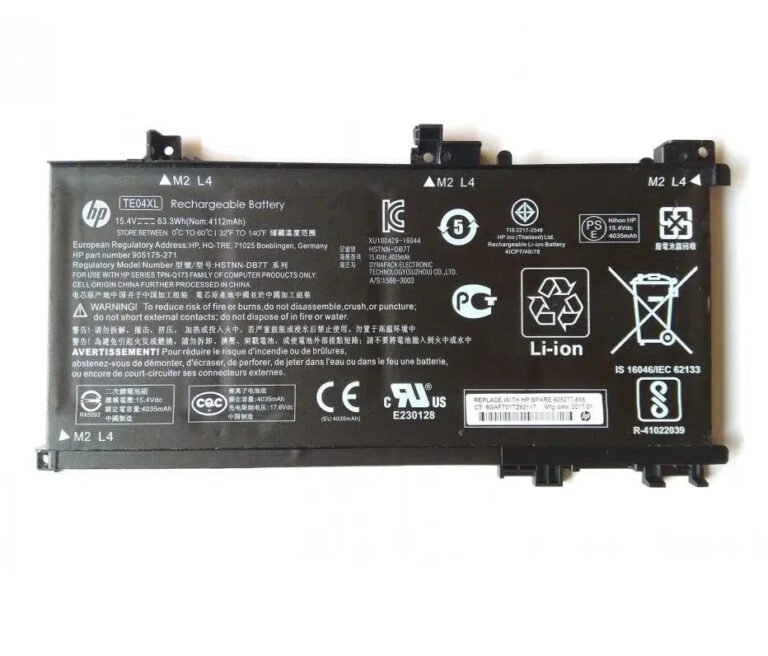 Original HP TE04XL Laptop Battery, 15.4V 4112mAh for Omen 15-AX200