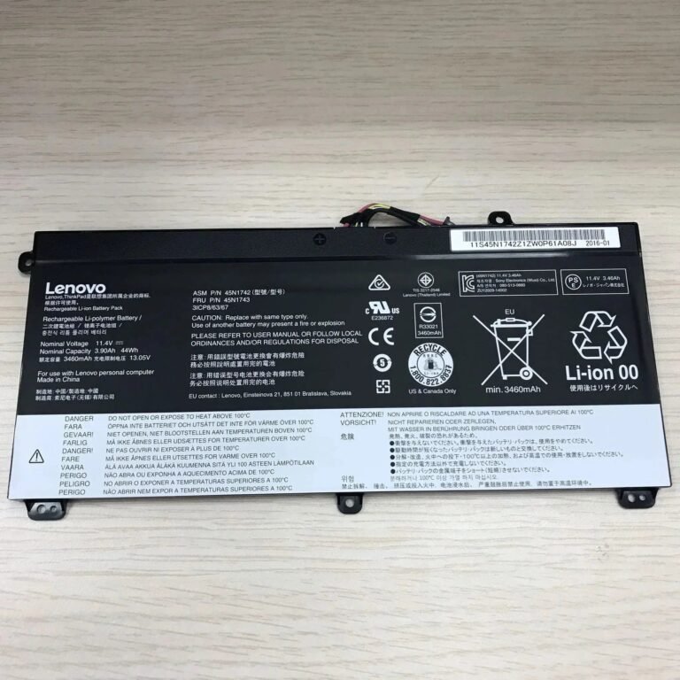 Original Lenovo T550 Laptop Battery, 11.4V 3900mAh for Lenovo ThinkPad T560-0CCD
