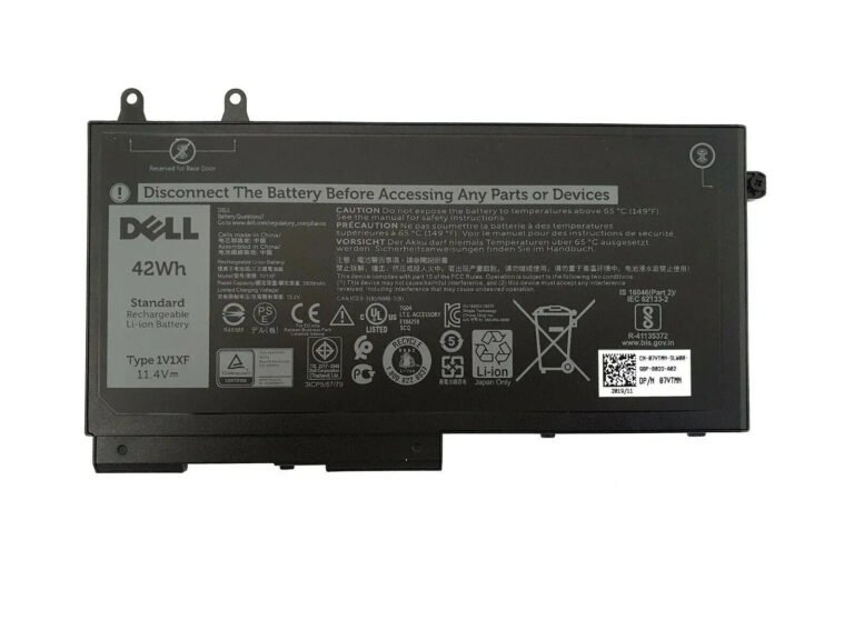 Original Dell 1V1XF Laptop Battery, 11.4V 2700mAh for 5500 -Latitude