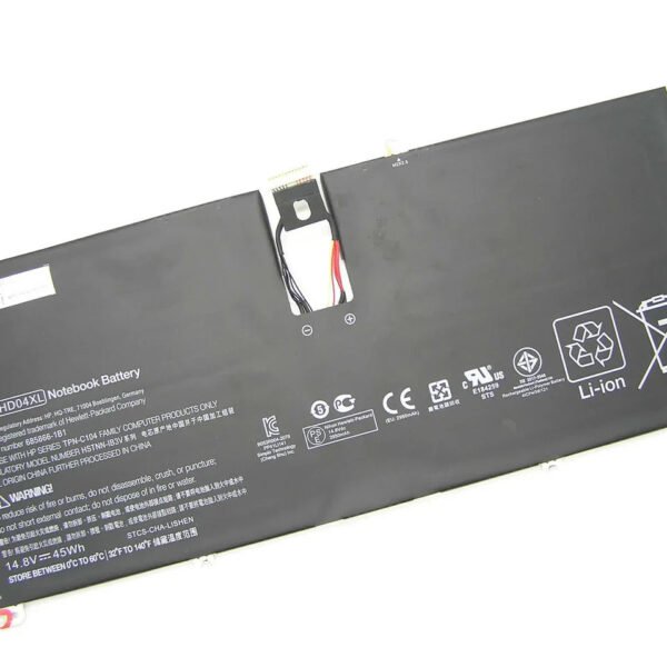 Original HP HD04XL Laptop Battery, 14.8V 2950mAh for Spectre XT 13-2000EB