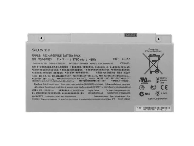 Original Sony SVT-14 Laptop Battery, 11.4V 3760mAh for SVT15 SVT15112CXS